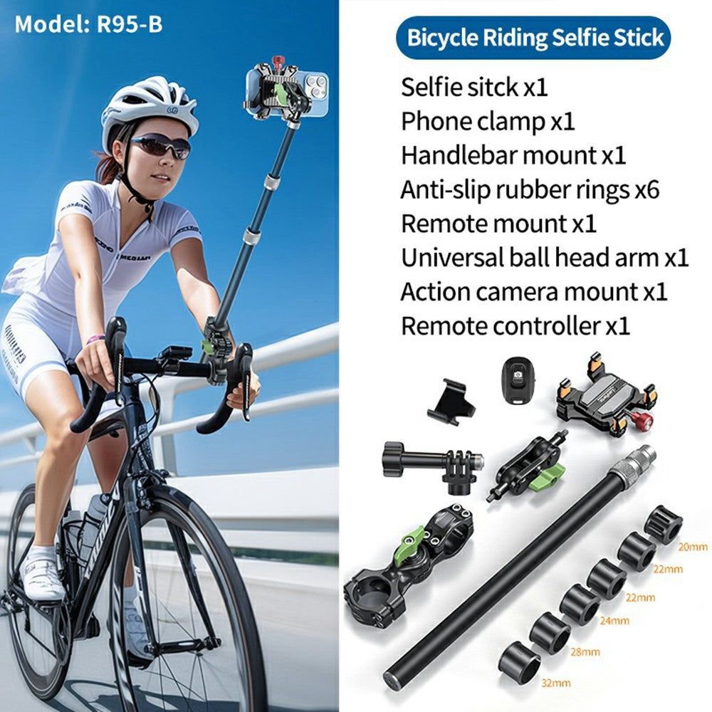 LANPARTE R95-B Telescopic Selfie Stick with Remote Control – image 7