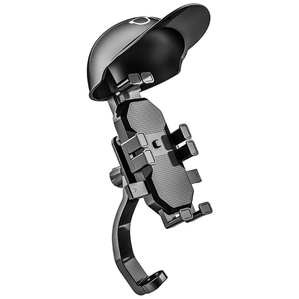 Motorcycle Phone Mount with Helmet-Shaped Sun Visor – image 8