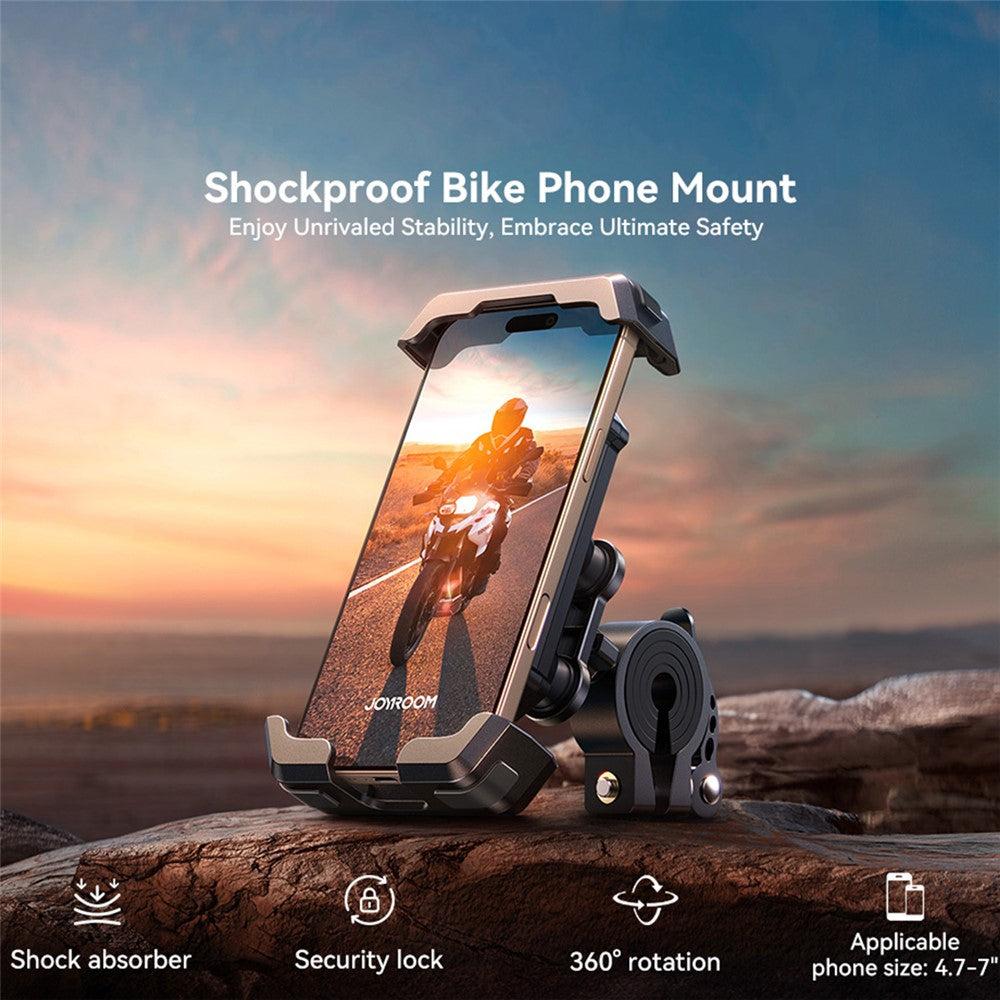 JOYROOM JR-ZS428 Rotating Shockproof Bike Phone Mount – image 2