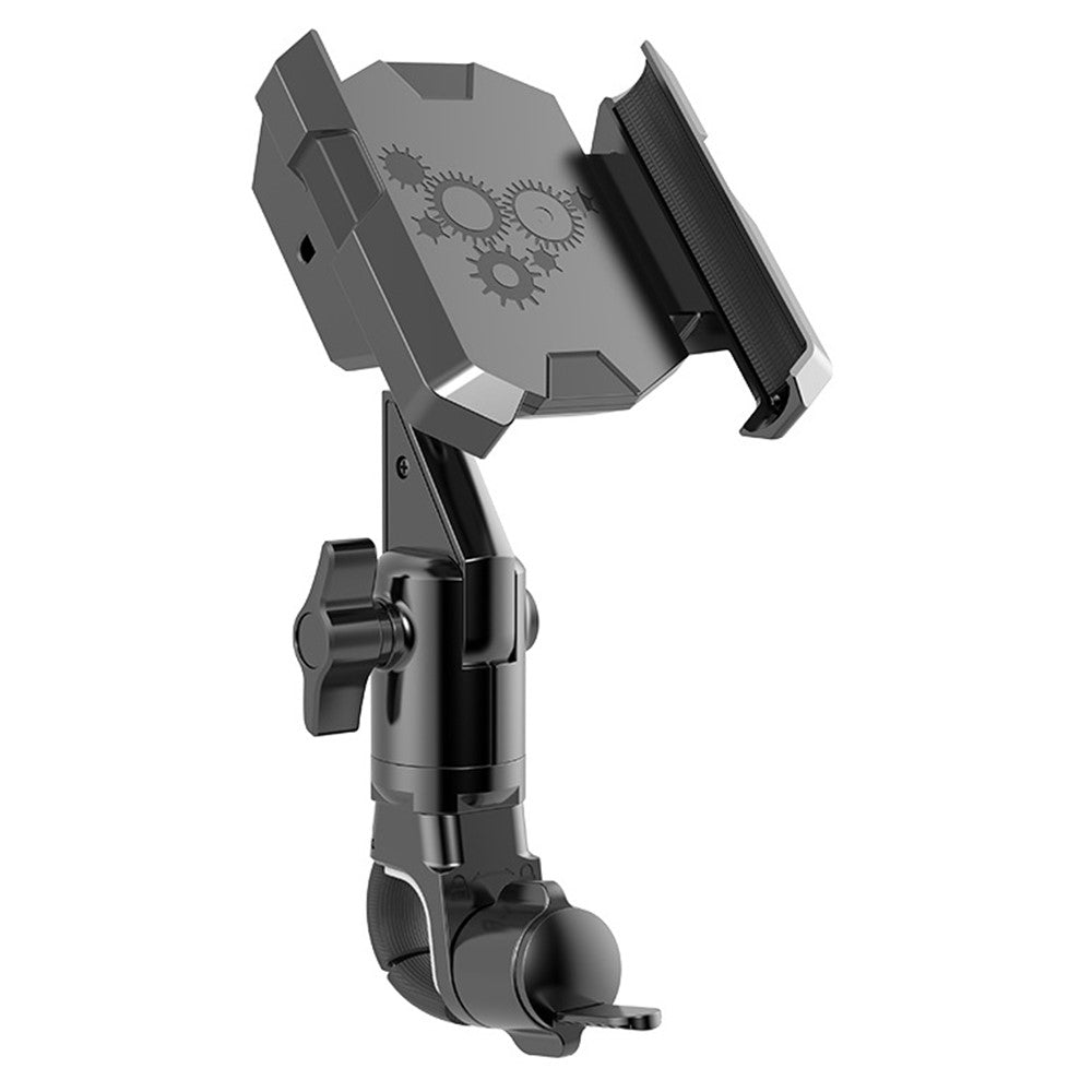 Anti-Shake Bike Handlebar Phone Mount – 360° Rotating Bracket