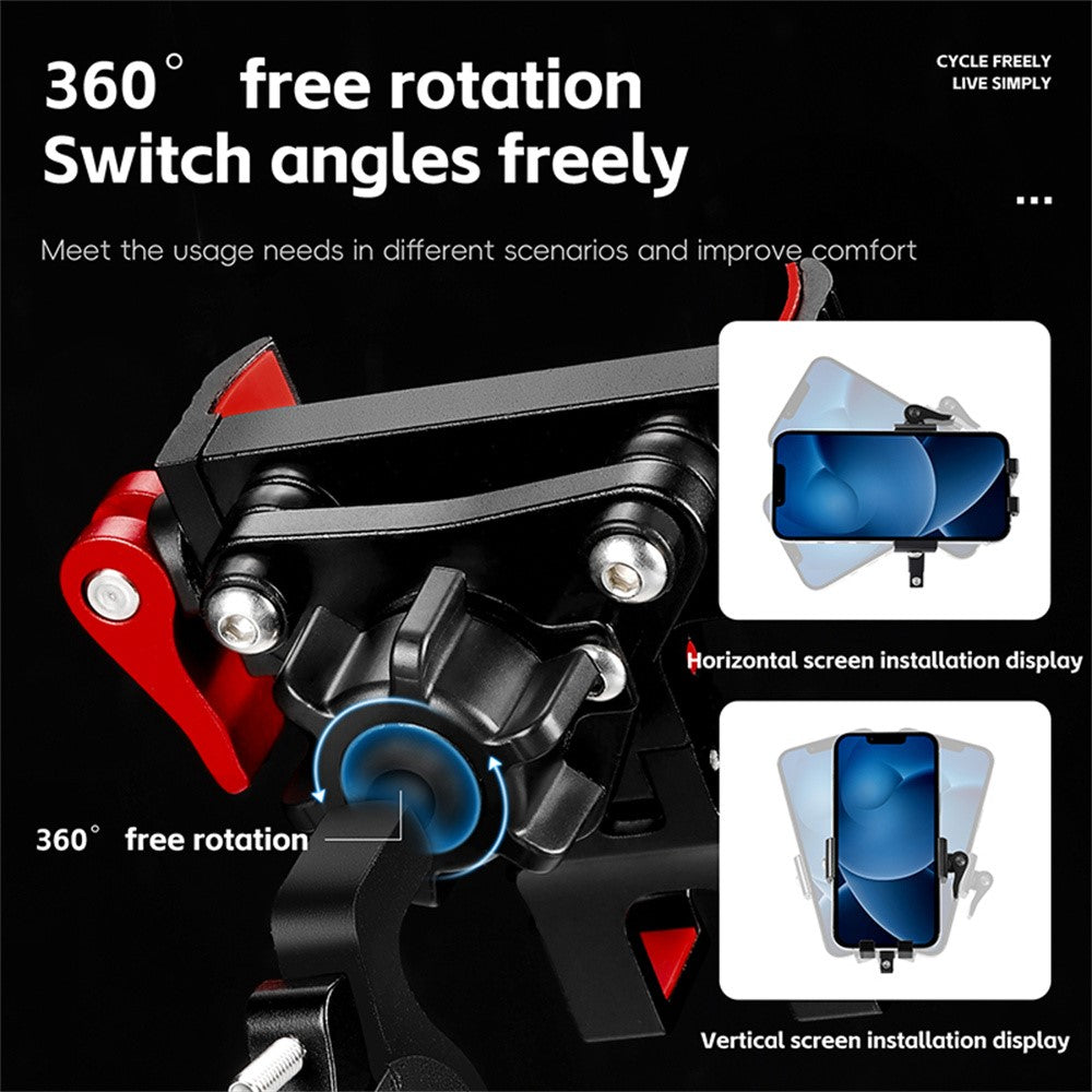WEST BIKING Aluminium Bike Phone Mount – image 9