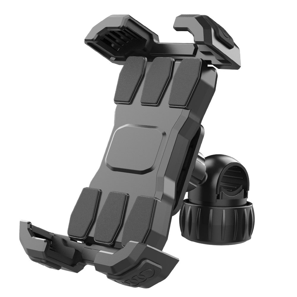 Shockproof Bike Handlebar Phone Mount – 360° Rotating Navigation Holder
