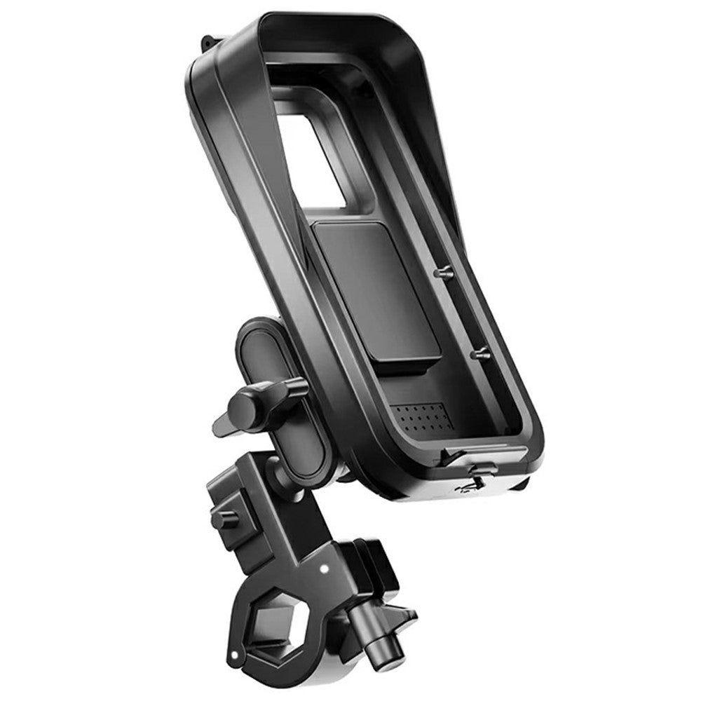 DS-MT4 Rotating Motorcycle Phone Mount – Water-Resistant, Anti-Fog