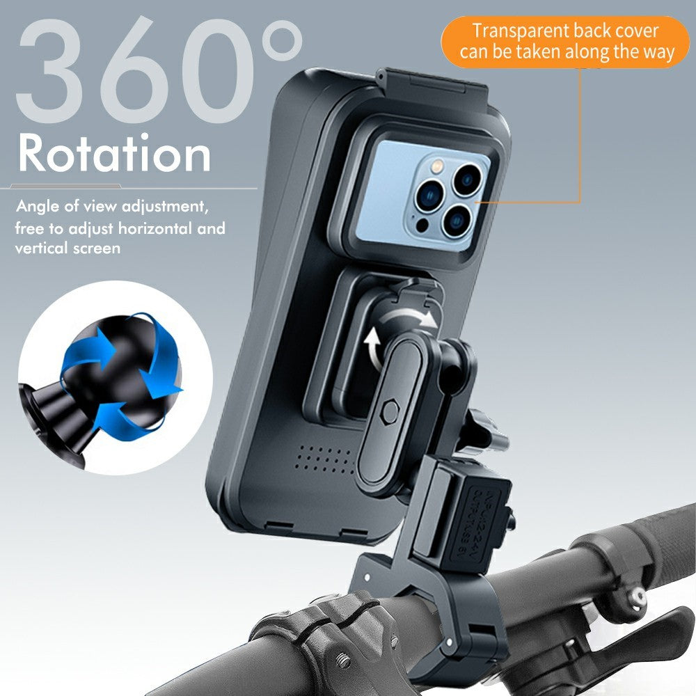 DS-MT4 Rotating Motorcycle Phone Mount – image 5