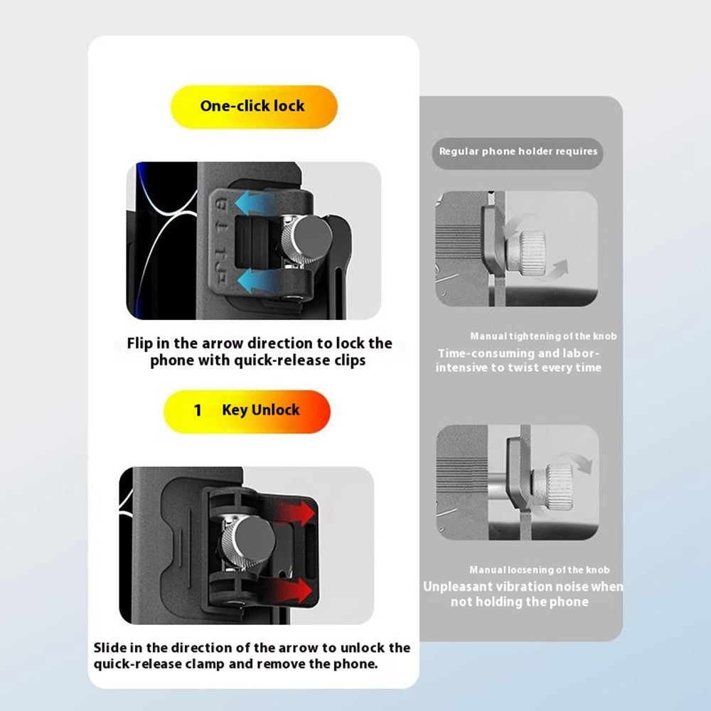 GUB P33 Quick-Release Bike Phone Mount – image 5