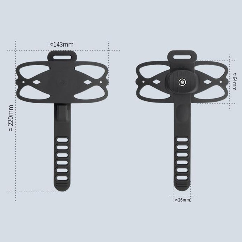 GUB P9 Rotatable Silicone Bike Phone Mount – image 13