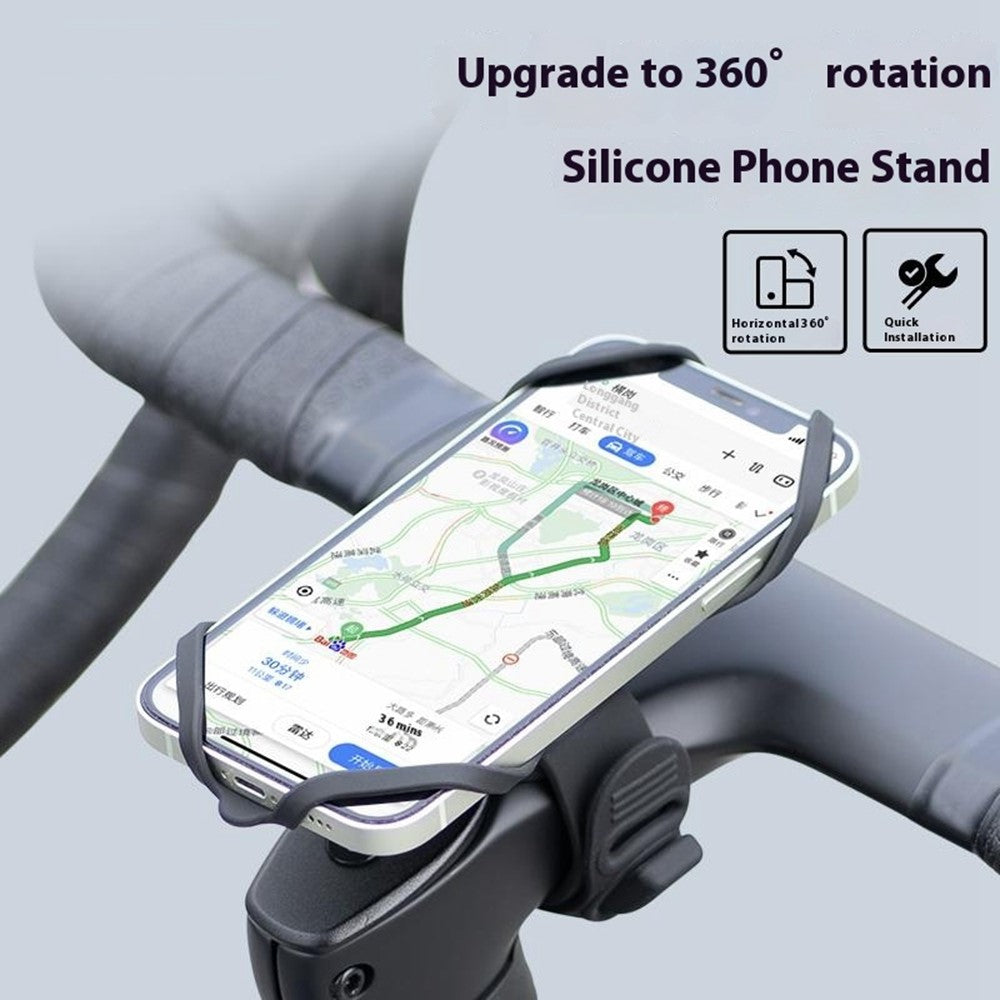 GUB P9 Rotatable Silicone Bike Phone Mount – image 5