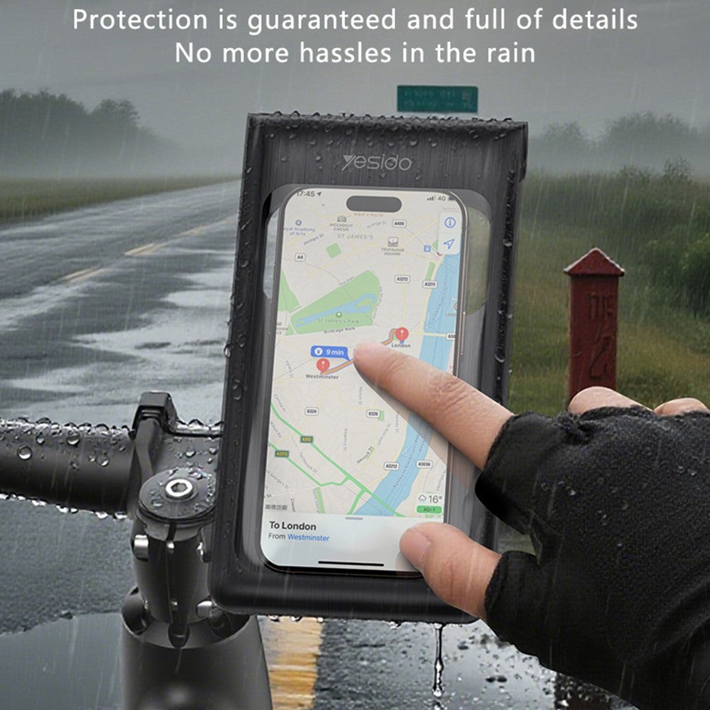 YESIDO C333 Water-Resistant Bike Phone Bag – image 3