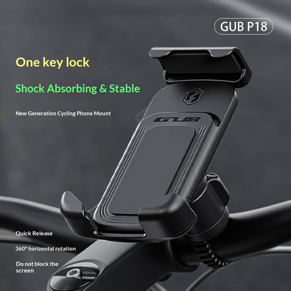 GUB P18 Shock-Absorbing Quick-Release Phone Mount – image 2