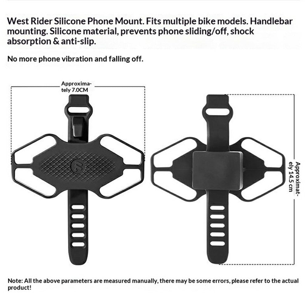 WEST BIKING Silicone Bike Phone Mount – image 10
