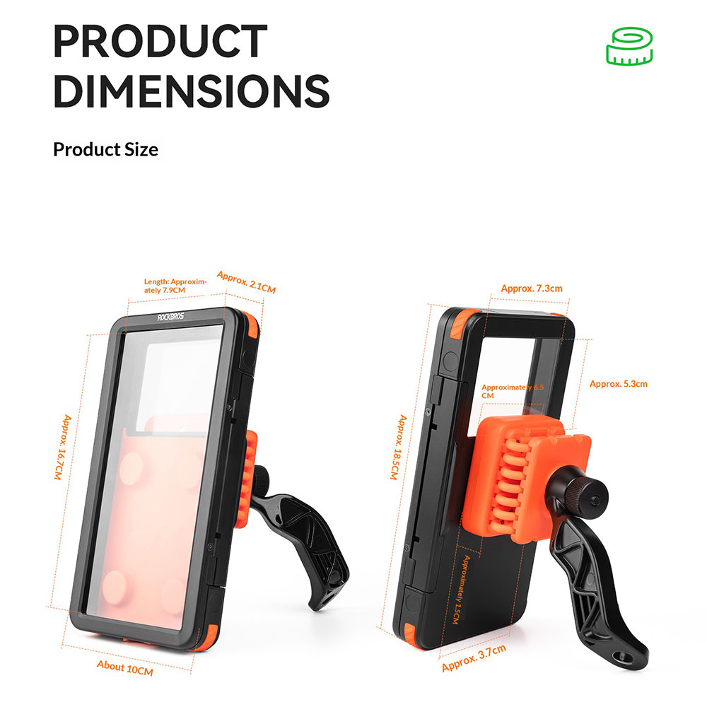 ROCKBROS Water-Resistant Magnetic Bike Phone Mount – image 14