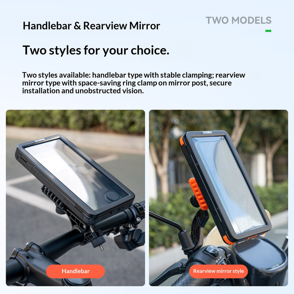 ROCKBROS Water-Resistant Magnetic Bike Phone Mount – image 5