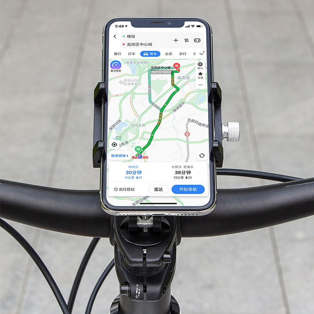 GUB Aluminum Alloy Handlebar Phone Mount – image 3