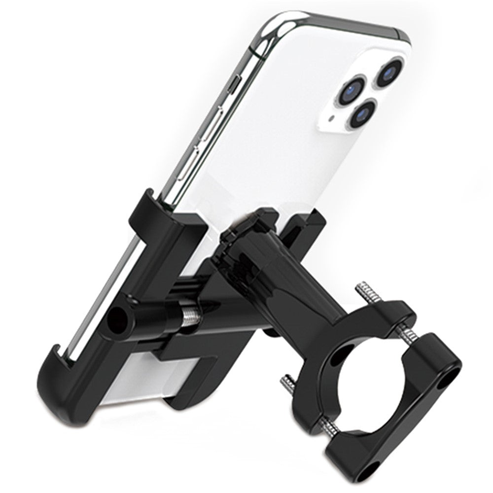 Aluminum Alloy Bike Phone Mount – Rotatable Handlebar Bracket