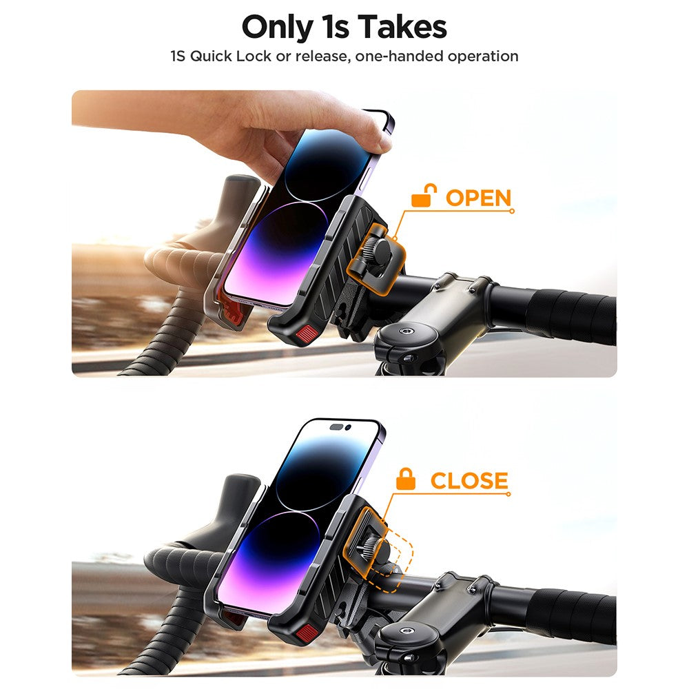 JOYROOM JR-ZS266 Rotating Bike Handlebar Phone Mount – image 10