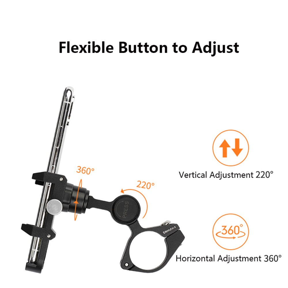 GUB PLUS 21 Aluminum Alloy Bike Phone Mount – image 5