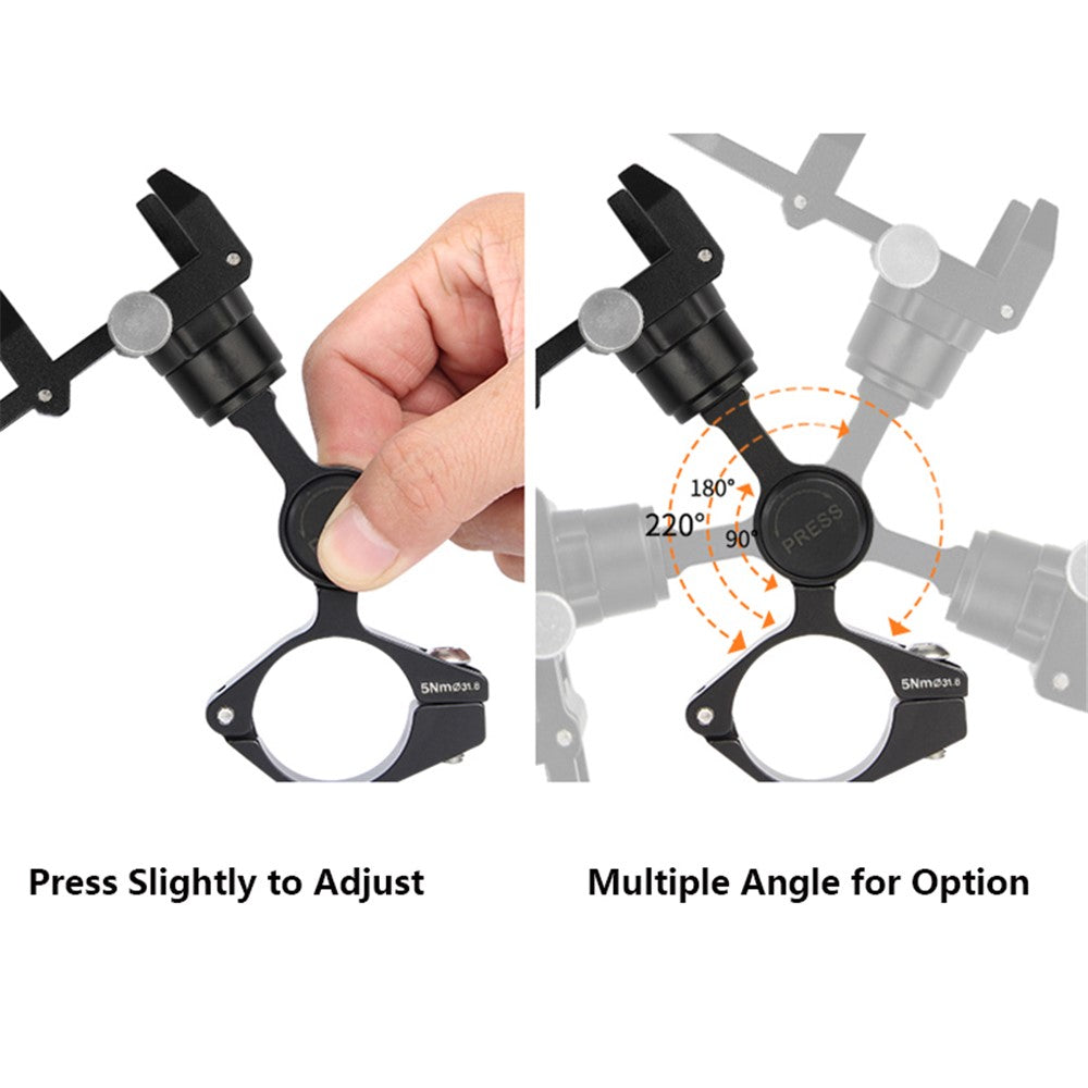 GUB PLUS 21 Aluminum Alloy Bike Phone Mount – image 6