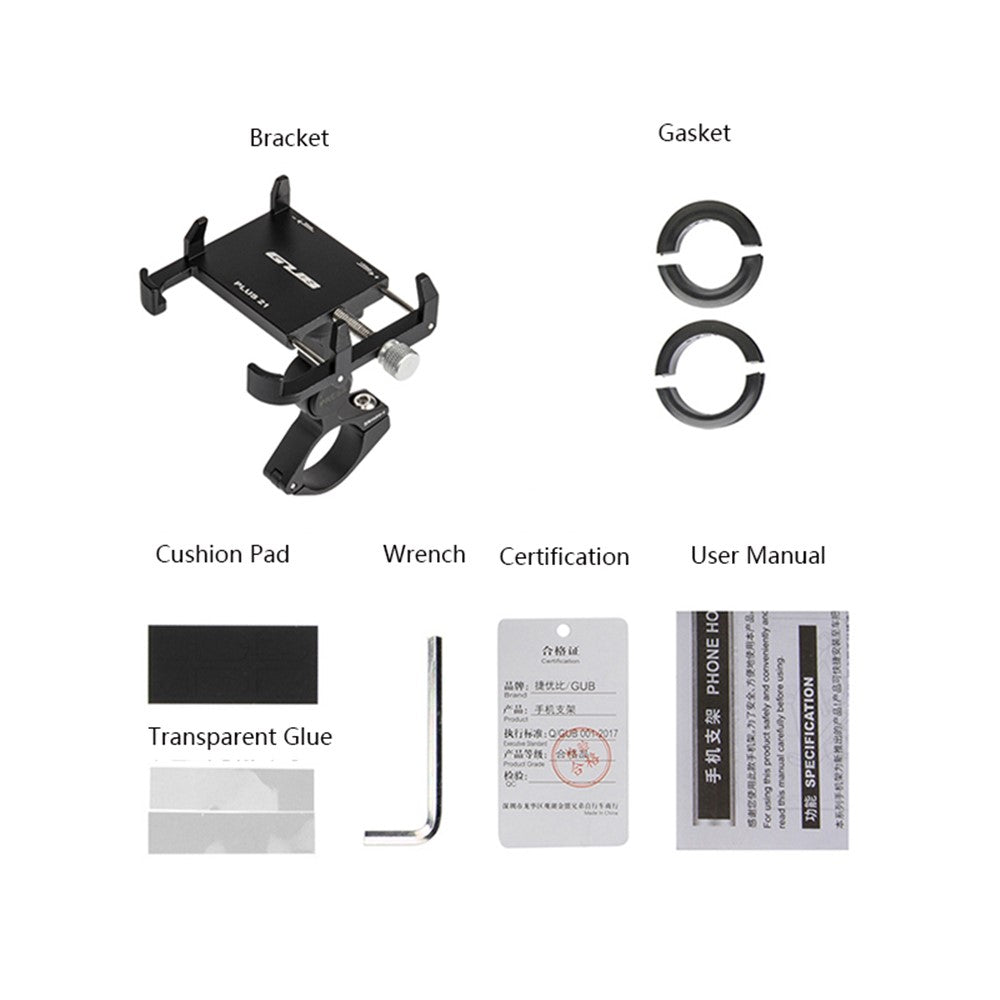 GUB PLUS 21 Aluminum Alloy Bike Phone Mount – image 8