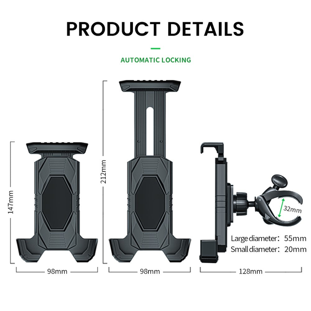 ZY-D11 Handlebar Clip Phone Mount – image 12