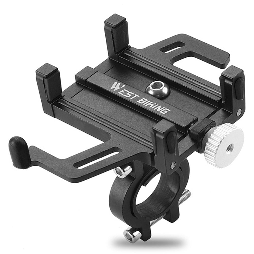 WEST BIKING Aluminum Alloy Bike Phone Mount – Handlebar Bracket