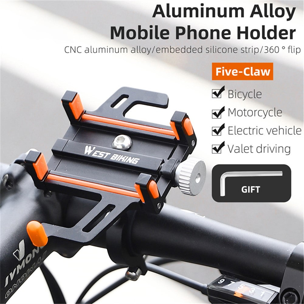 WEST BIKING Aluminum Alloy Bike Phone Mount – image 4