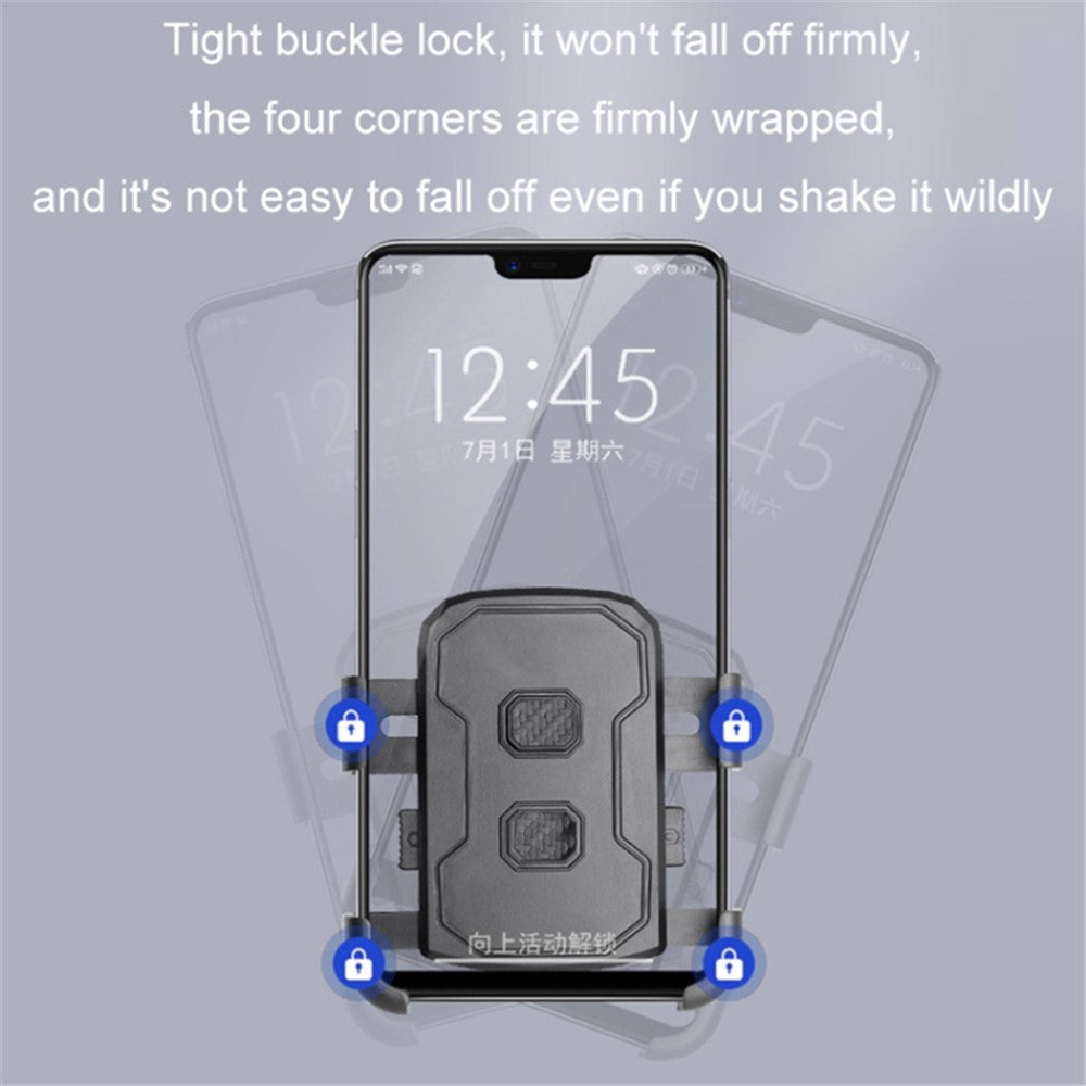 360° Rotating Bike Handlebar Phone Mount – image 3