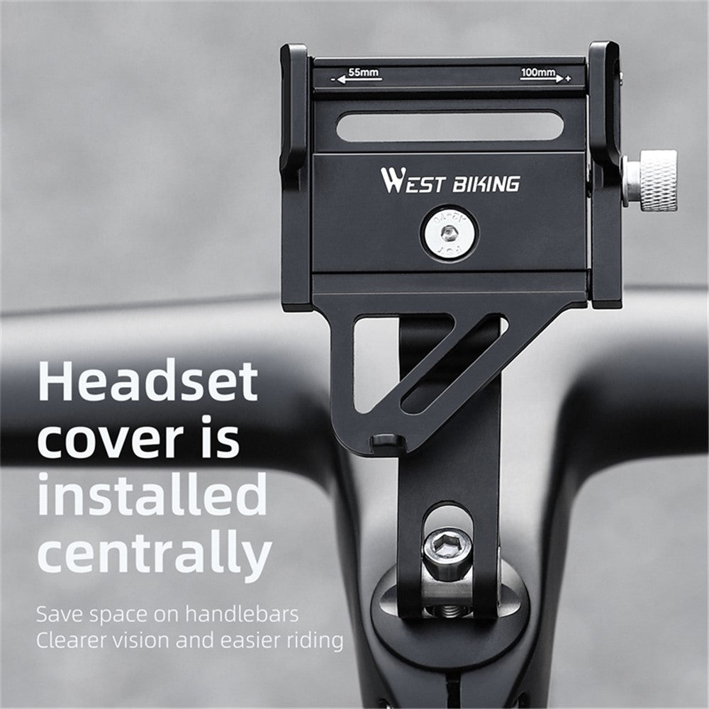WEST BIKING Aluminum Alloy Headset Phone Mount – image 3