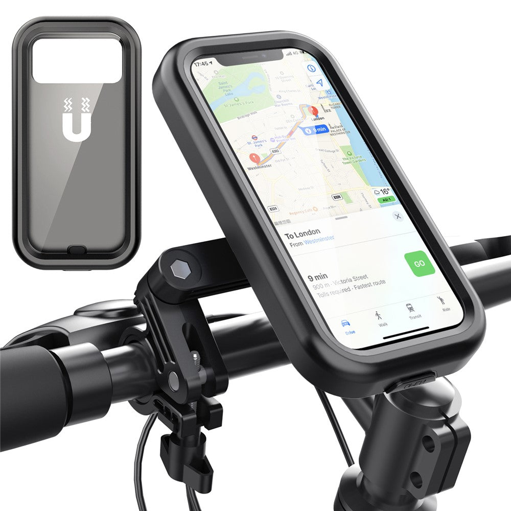 Water-Resistant Rotating Bike Phone Mount – Handlebar Bracket