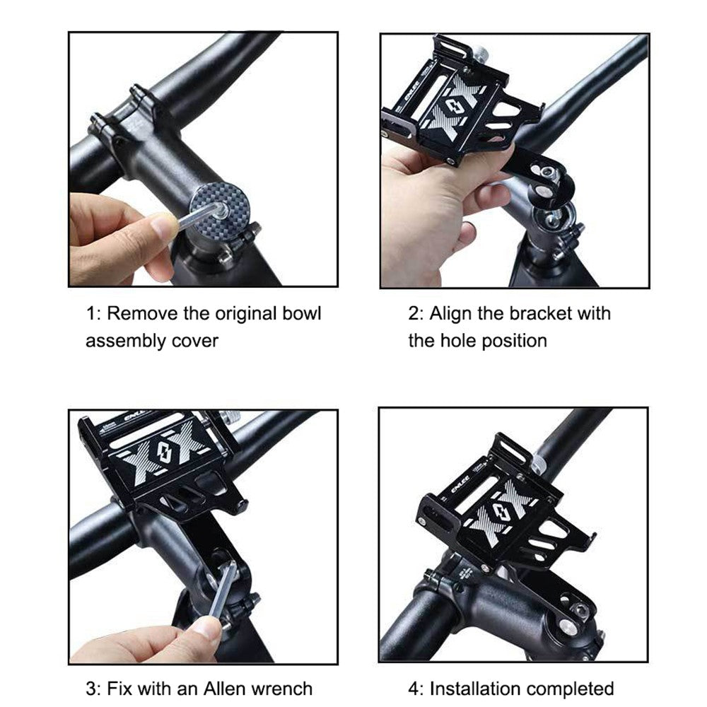 ENLEE Aluminum Alloy Bike Stem Phone Mount – image 7