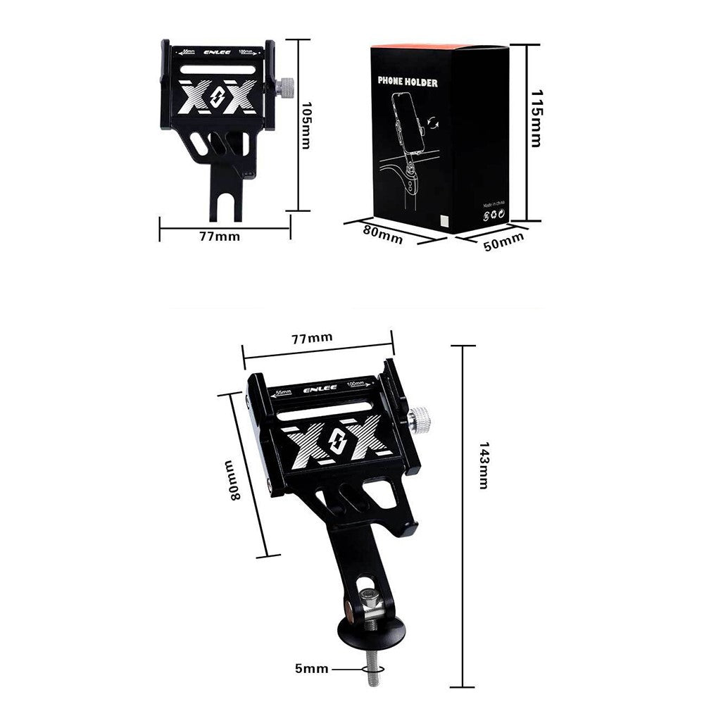 ENLEE Aluminum Alloy Bike Stem Phone Mount – image 9