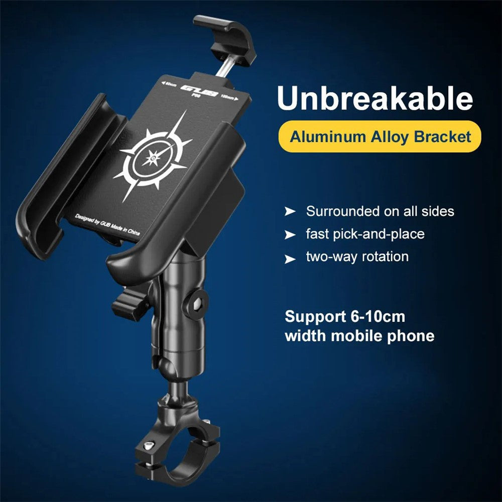 GUB P50 E-Bike & Motorcycle Phone Mount – image 3