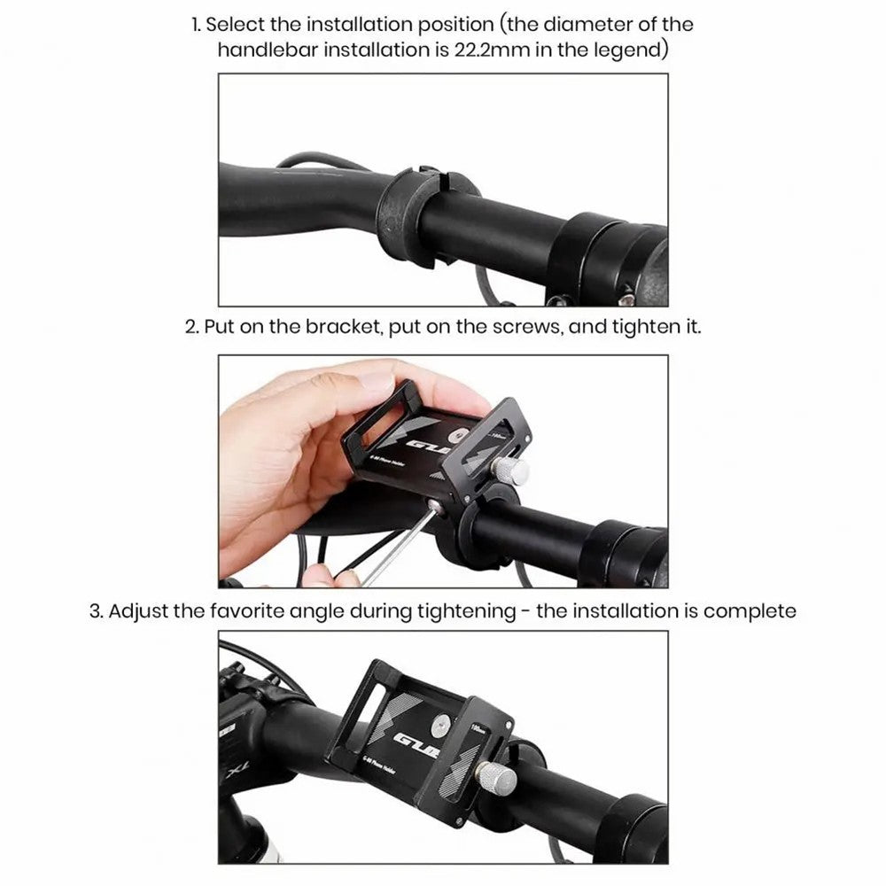 GUB Aluminum Alloy Bike Phone Mount – image 11