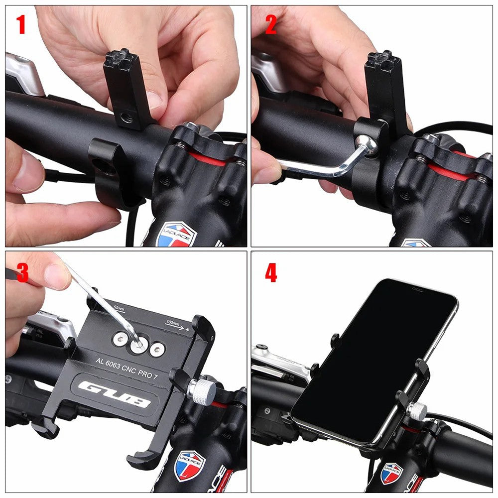 GUB PRO7 Aluminum Alloy Bike Phone Mount – image 10