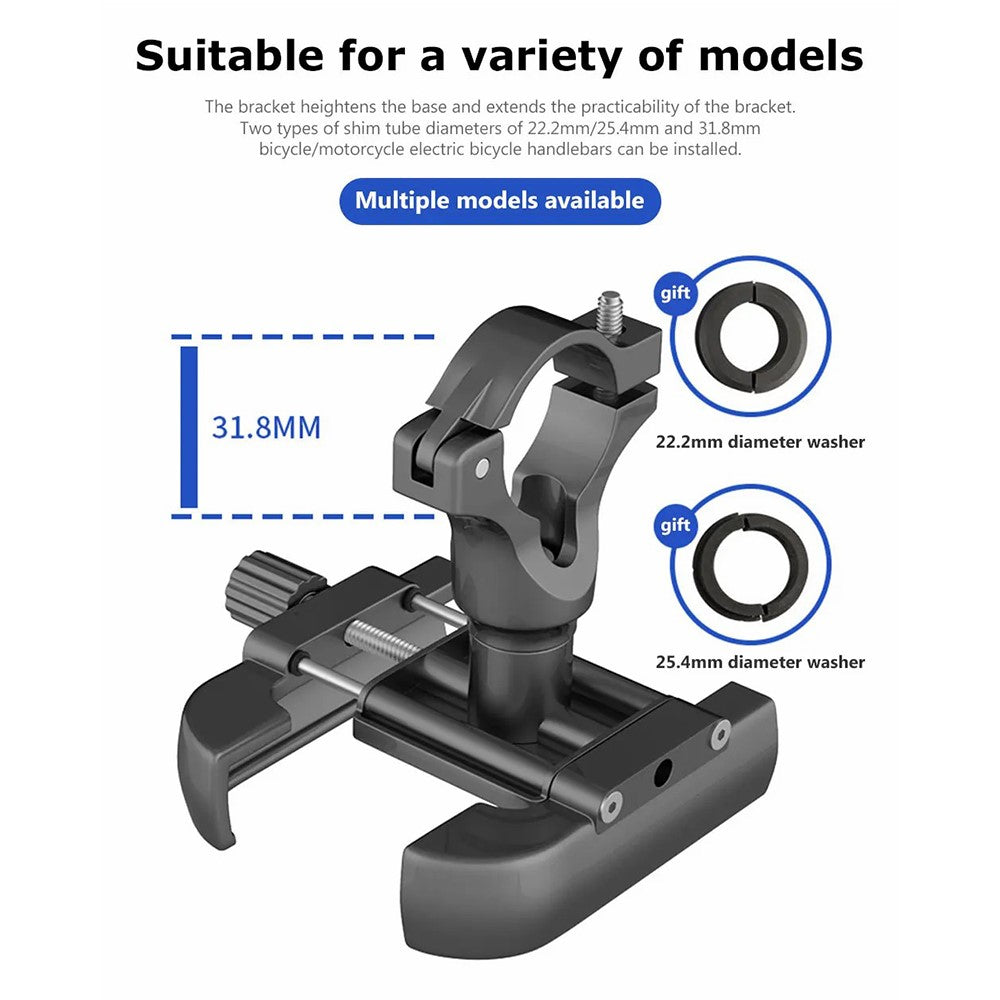 GUB P40 Aluminium Alloy Bike Phone Mount – image 7