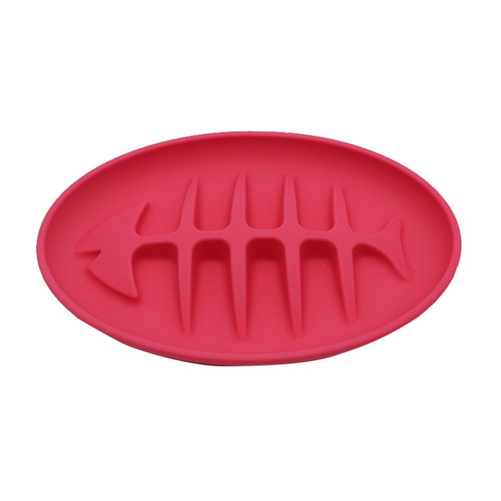 Cat Slow Feeder Bowl, Fish Bone Design – image 15