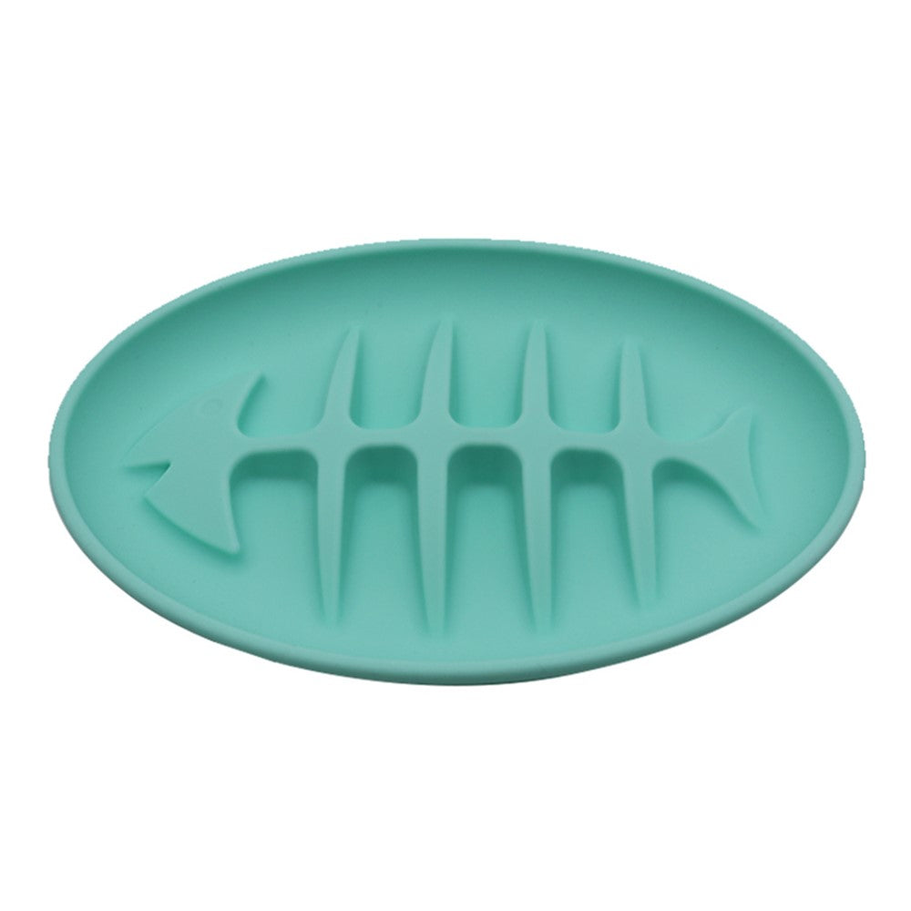 Cat Slow Feeder Bowl, Fish Bone Design – image 11