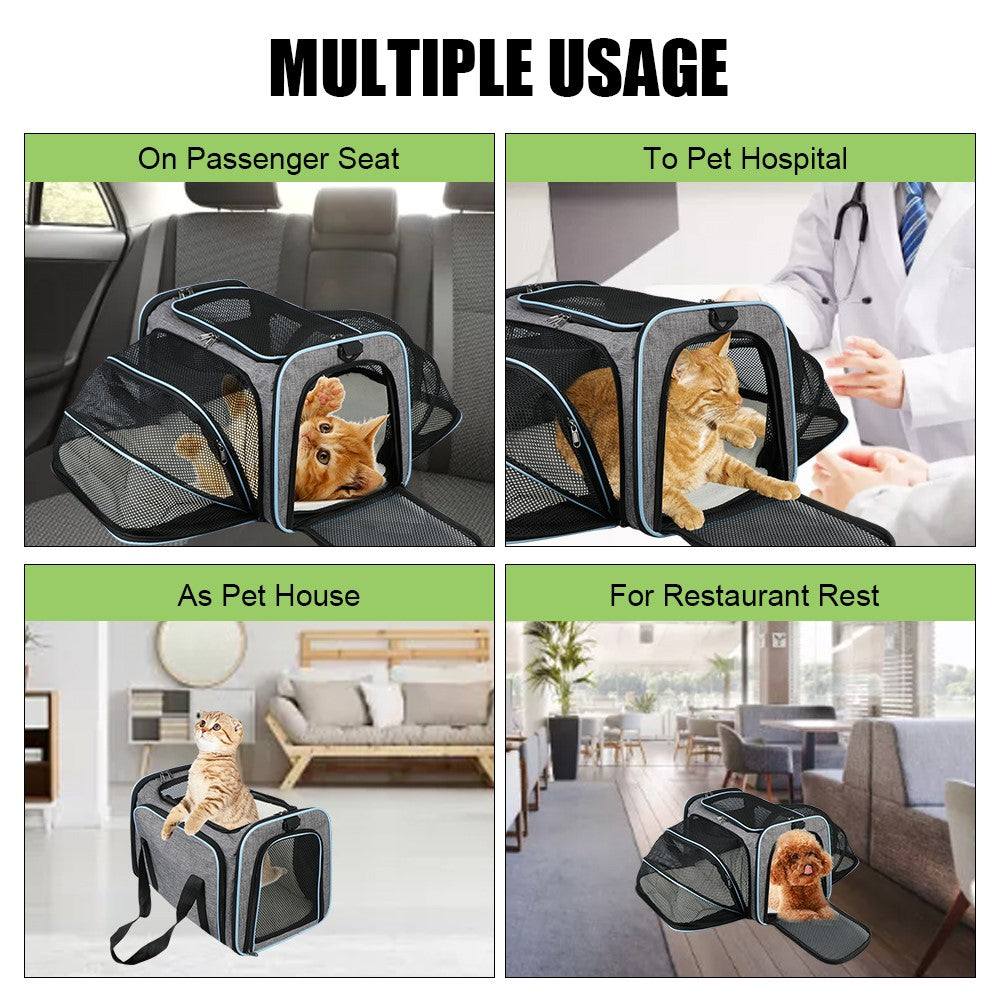 Expandable Pet Carrier Tote, Size M – image 4