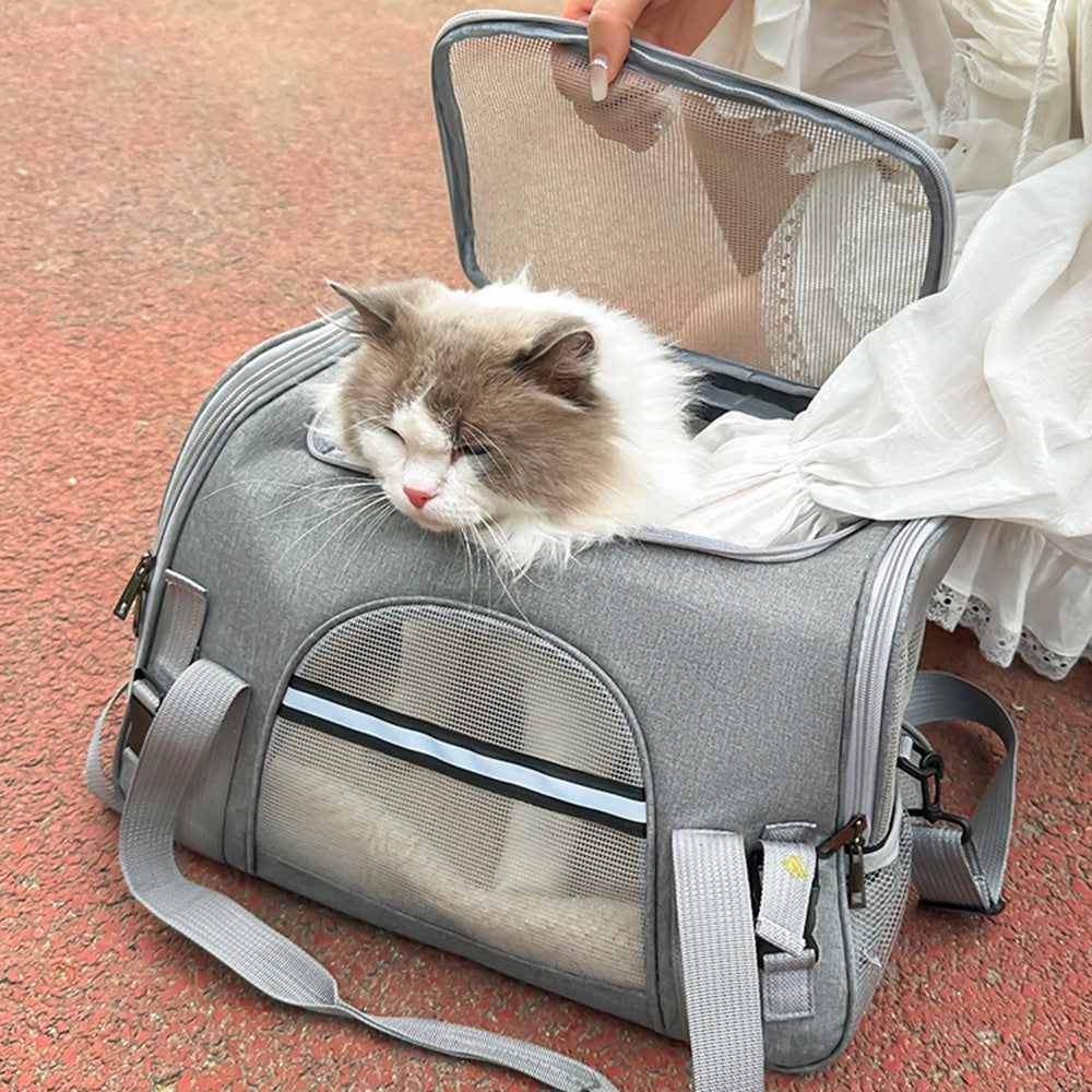 Portable Pet Carrier Shoulder Bag, Breathable – image 7