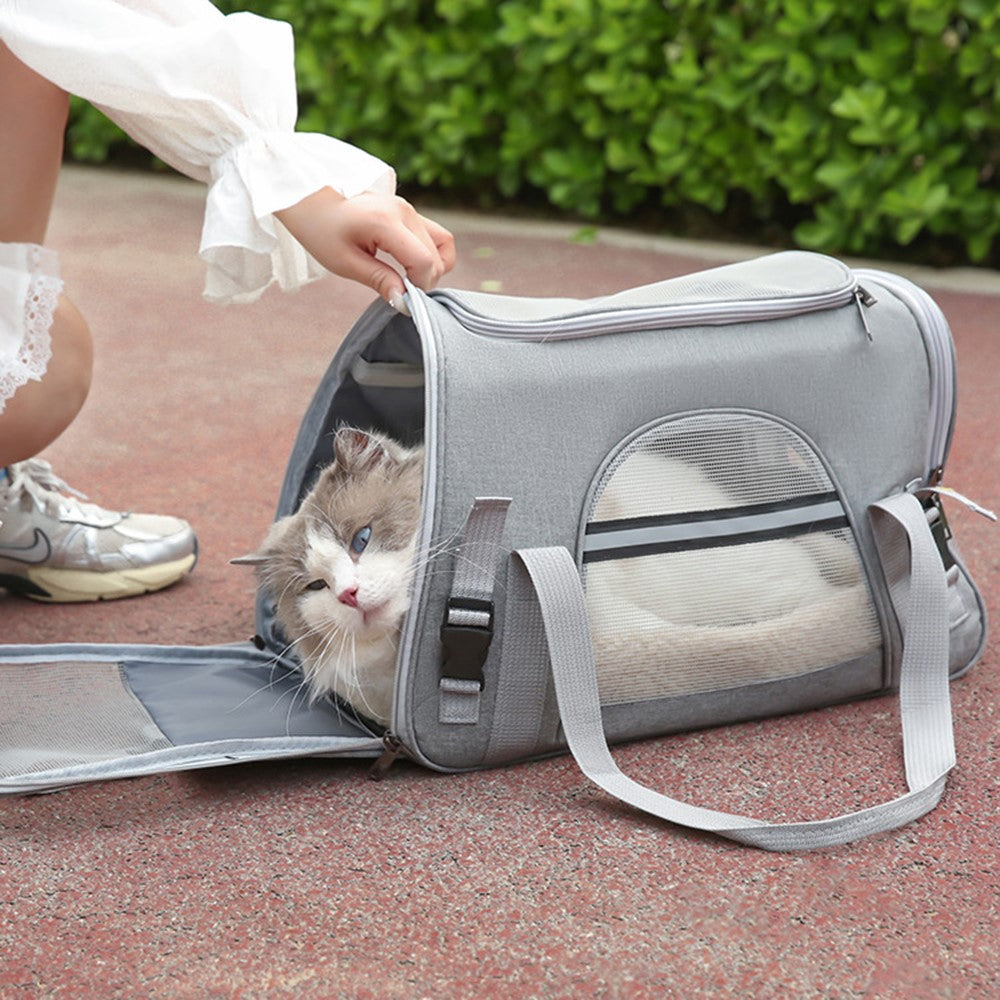 Portable Pet Carrier Shoulder Bag, Breathable – image 8