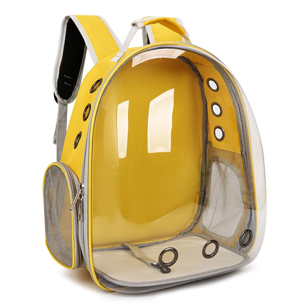 Transparent Cat Carrier Backpack, 9 Air Vents – image 14