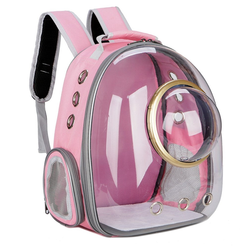 Transparent Cat Carrier Bag, 9 Air Vents – image 19