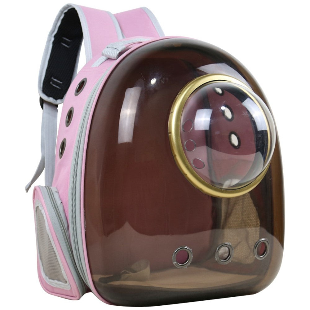 Transparent Cat Carrier Bag, 9 Air Vents – image 17