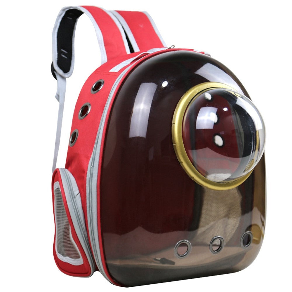 Transparent Cat Carrier Bag, 9 Air Vents – image 10