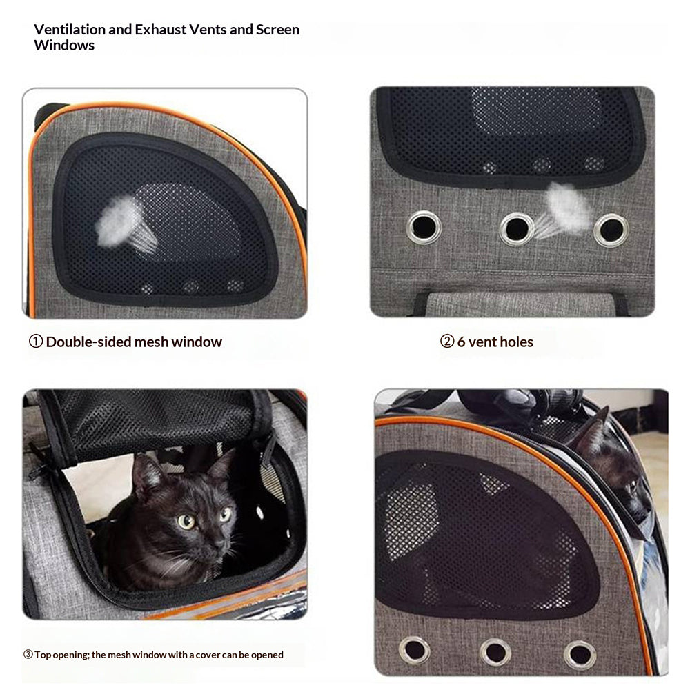 FULED Expandable Pet Carrier Backpack – image 9