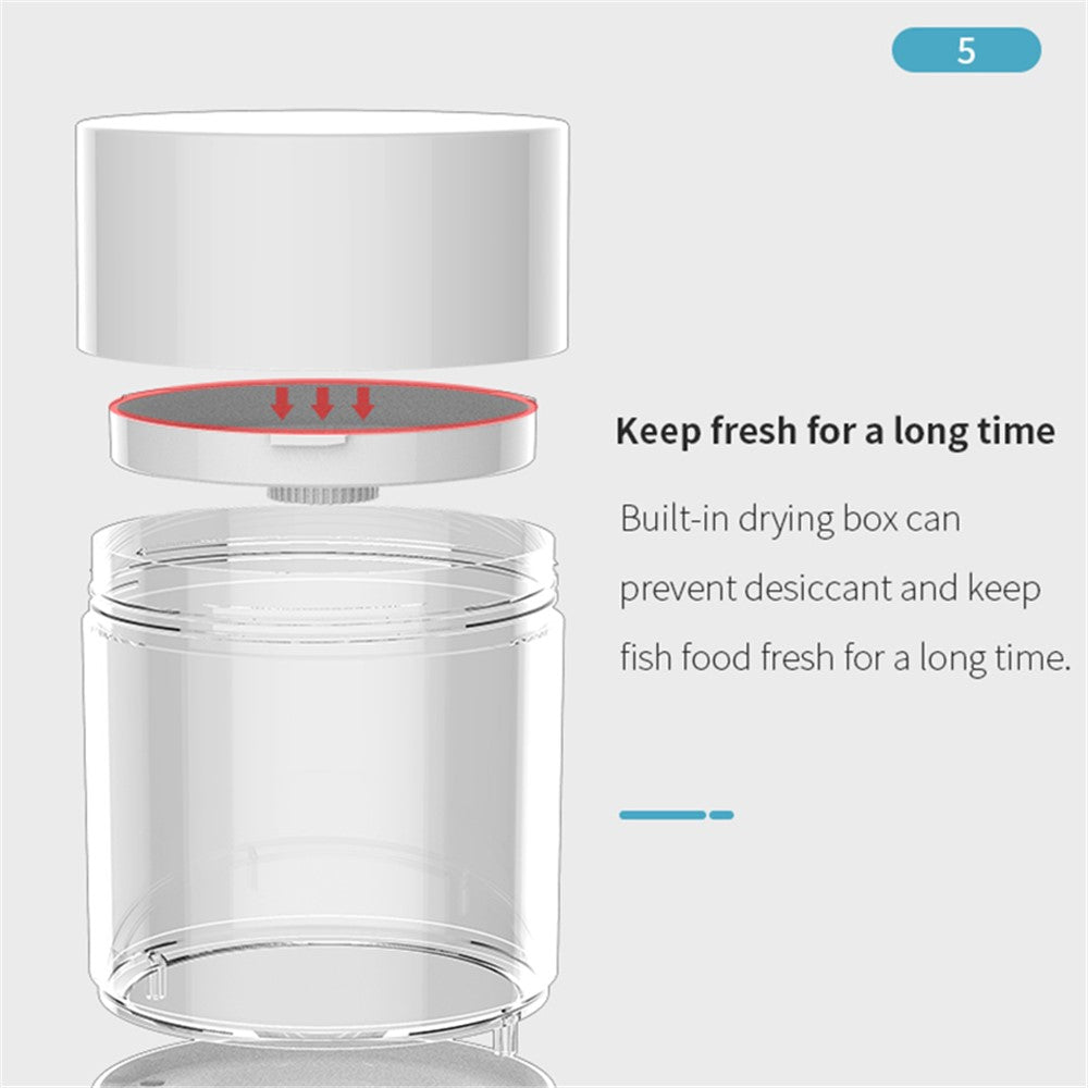 O2 Automatic Fish Feeder, LED Display – image 6