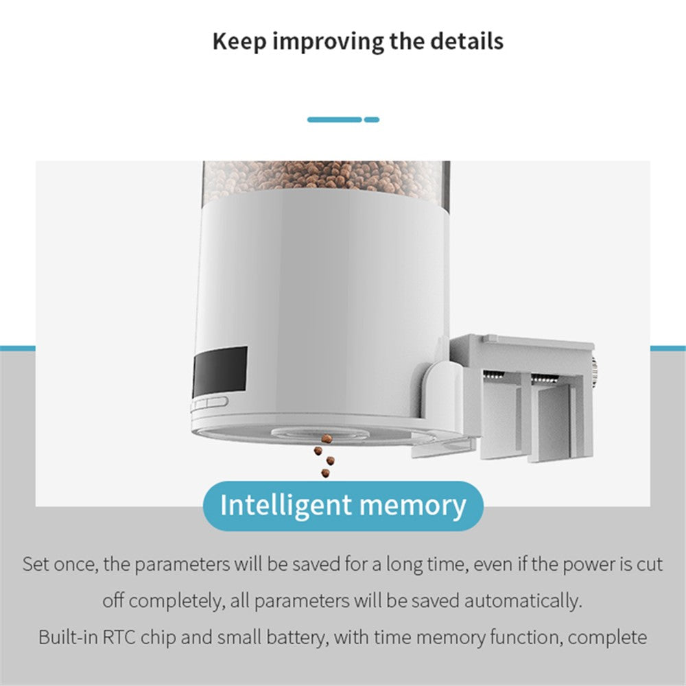 O2 Automatic Fish Feeder, LED Display – image 9