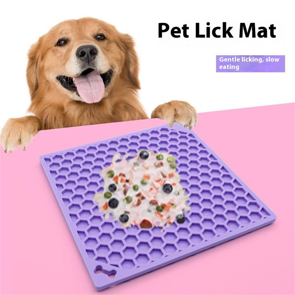 Honeycomb Lick Mat Slow Feeder – image 3