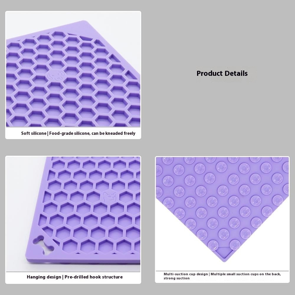 Honeycomb Lick Mat Slow Feeder – image 10
