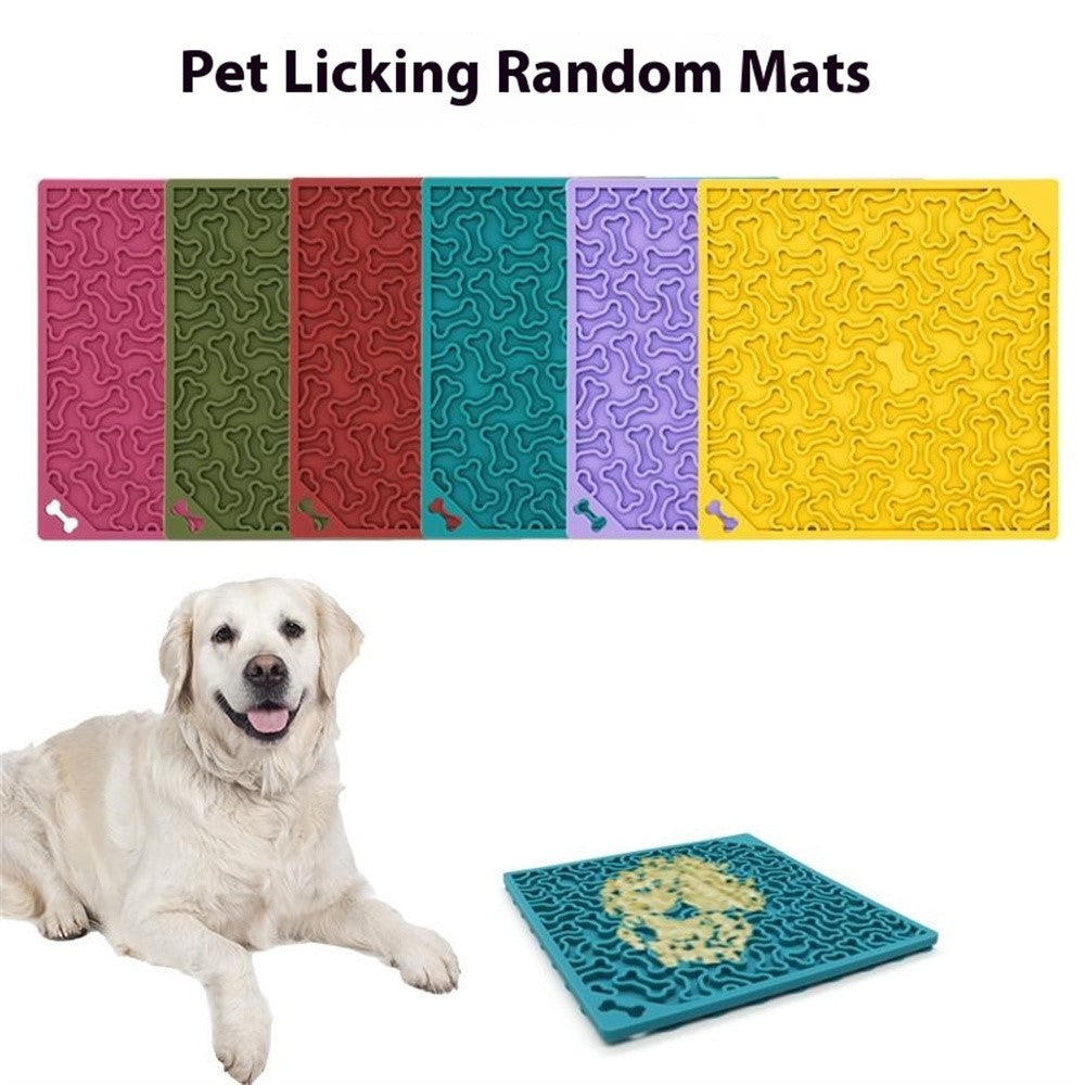 Bone-Shaped Lick Mat Slow Feeder – image 10