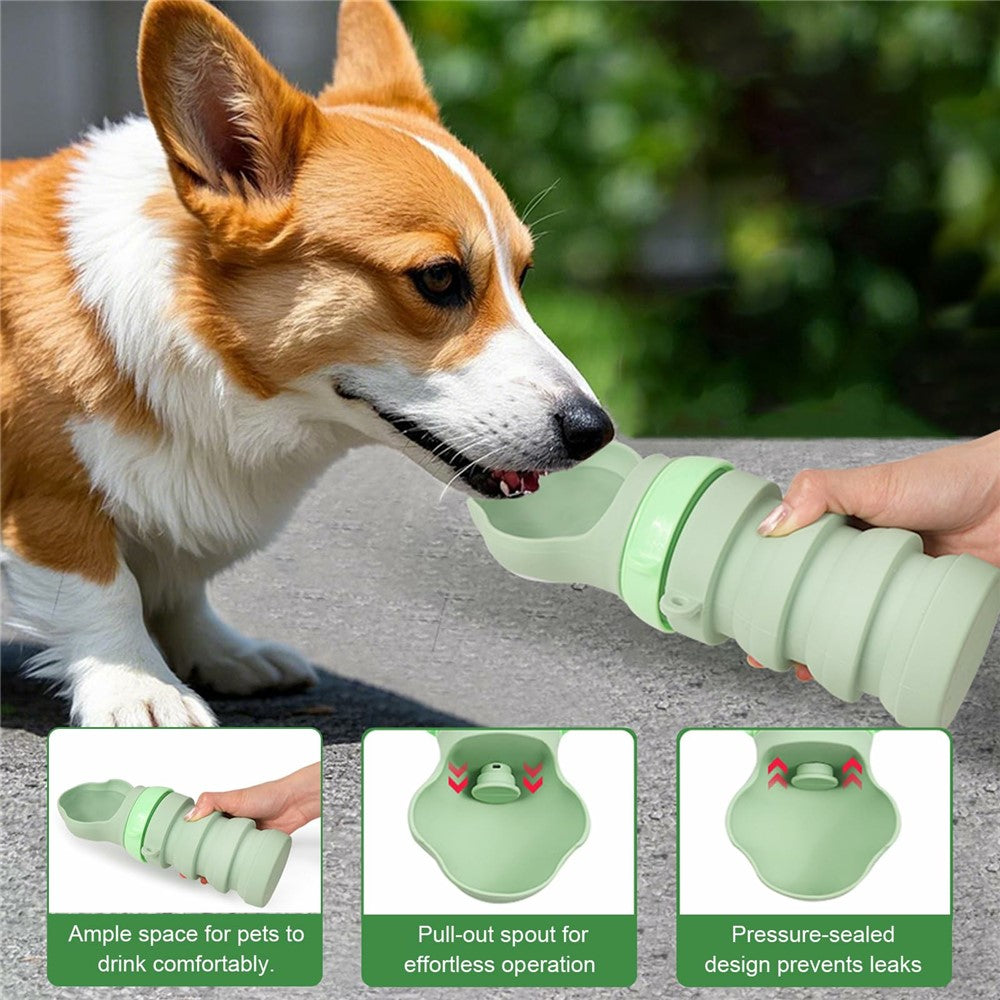 Collapsible Dog Water Bottle, 400ml – image 4